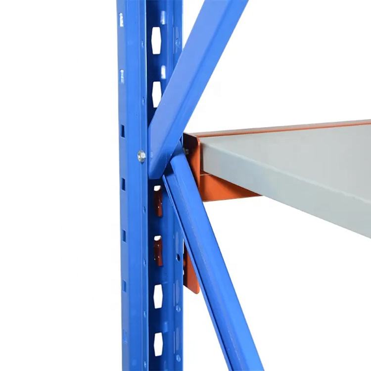 Customized Factory Supply Industrial Workshop Display Shelving Rack in Light Iron Rack Longspan Warehouse Shelving