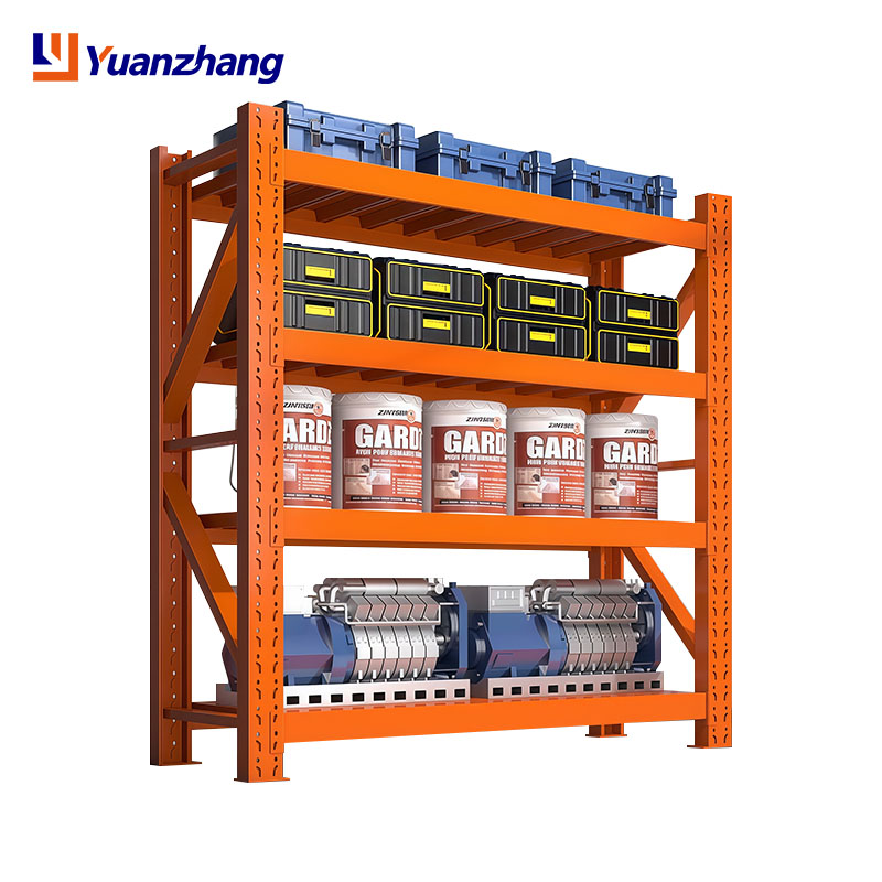 YZ Updated Metal Storage Stacking Rack Structure Racks Heavy Duty Shelf Holder for Warehouse High Load-bearing for 100-1000 KGS