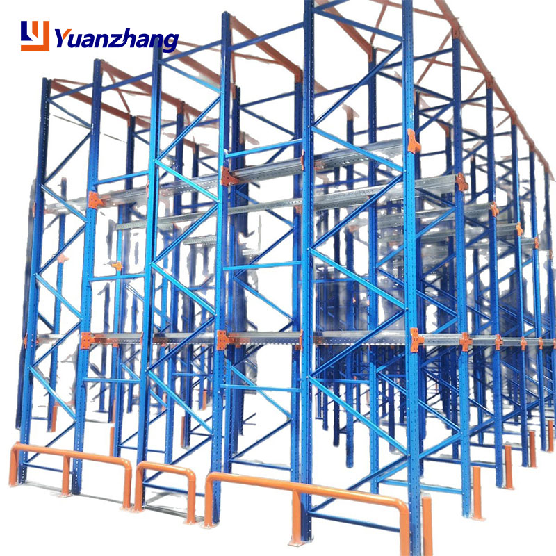 YZ Heavy Duty Warehouse Storage Stacking Racks Pallet Steel Metal Shelving Shelves