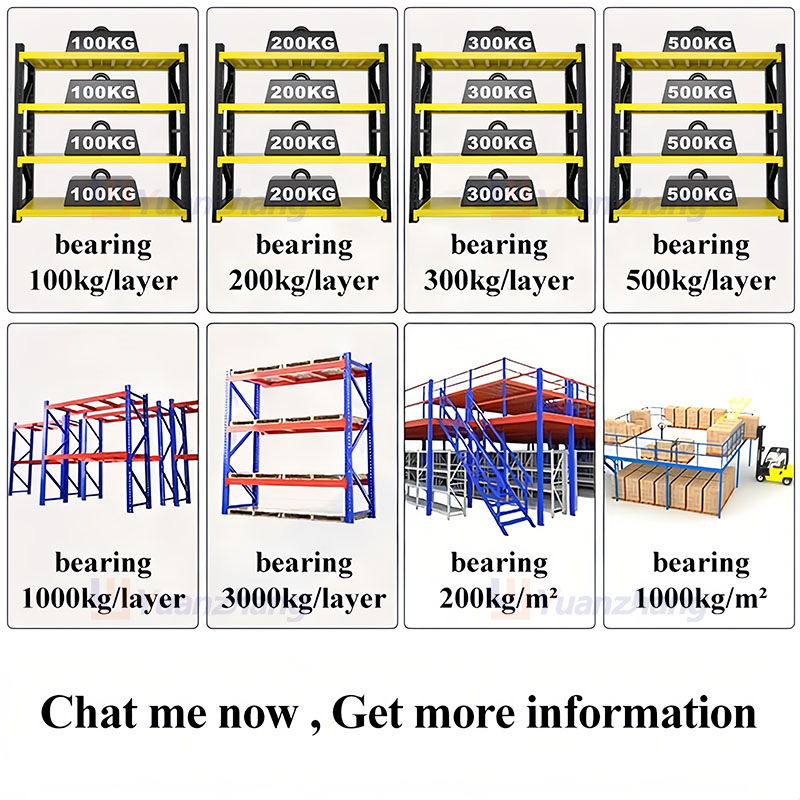 Selective Pallet Storage Racks Shelving Units Steel 2000mm Height Powder Coated Corrosion Protection Blue/White Colors