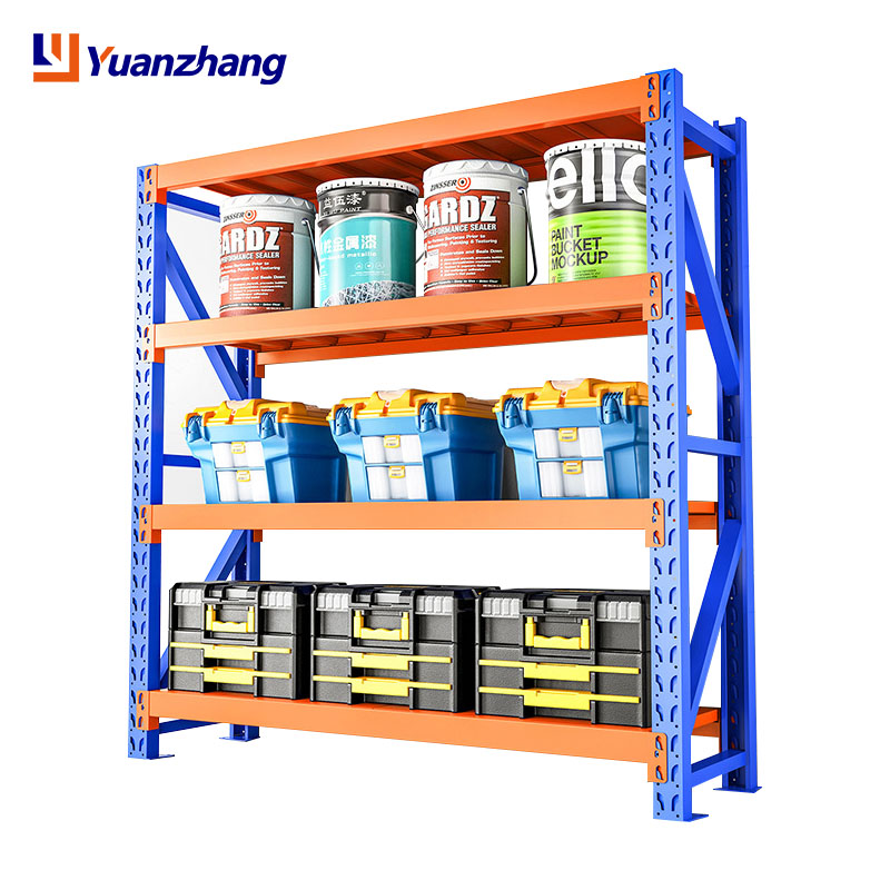 Industrial Steel Storage Racks, Customizable Height, Electrostatic Coated Anti-Rust & Anti-Corrosion Universal Shelving