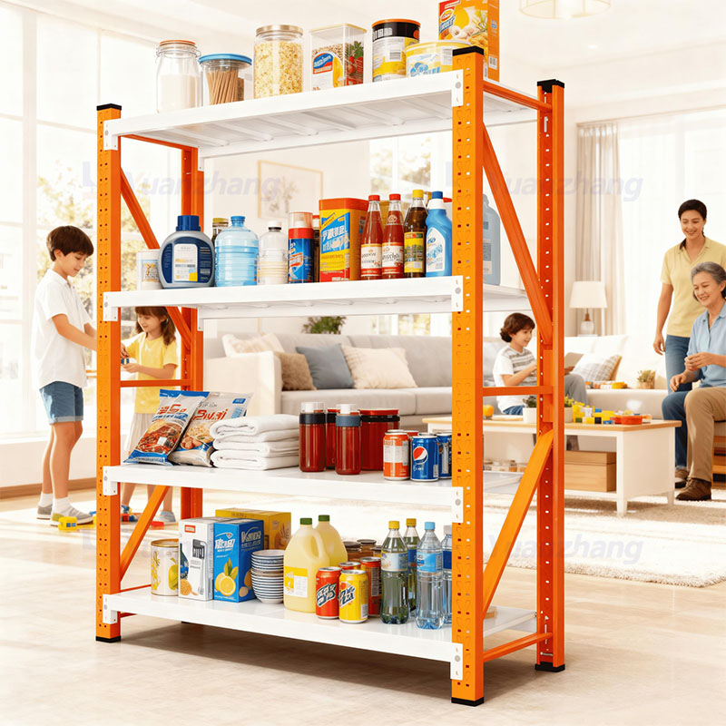 Heavy Duty Metal Storage Racks Steel Adjustable Shelves 5 Layers Boltless Garage Storage Rack 200KG 300KG 500KG Shelves Racks