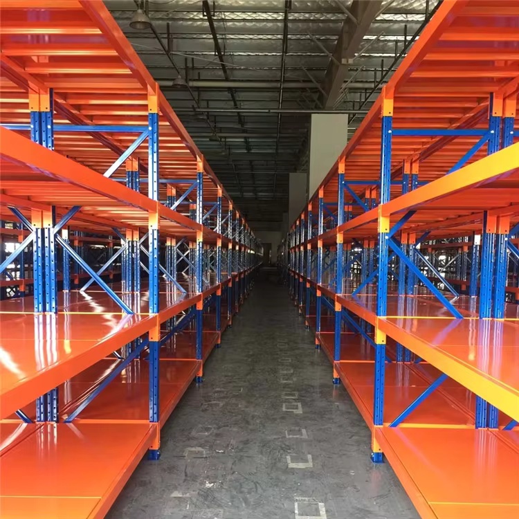 Heavy Duty Steel Storage Rack, Rustproof & Wear Resistant Adjustable Shelving for Warehouse & Workshop