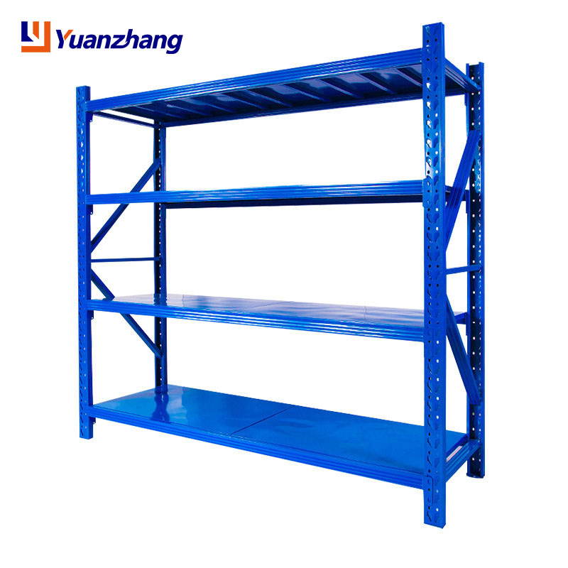 YZ Custom Factory Industrial Light Duty Corrosion Protection Adjustable Steel Heavy-duty Storage Shelves Warehouse Rack