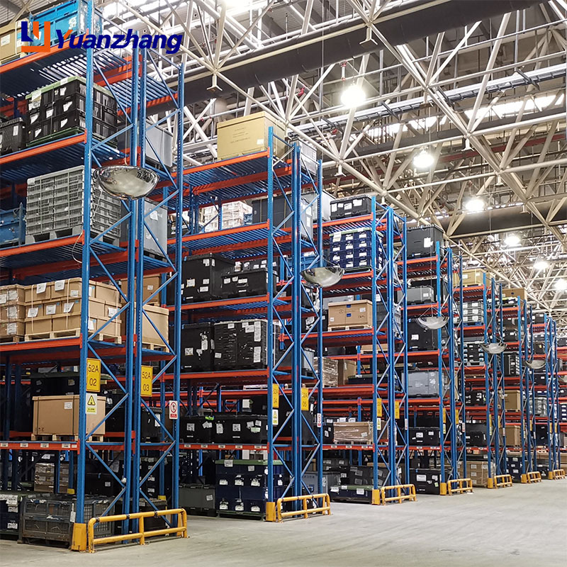 YZ Garage Warehouse Rack Adjustable Storage Stacking Racks Pallet Stainless Steel Metal Shelving Shelves Unit