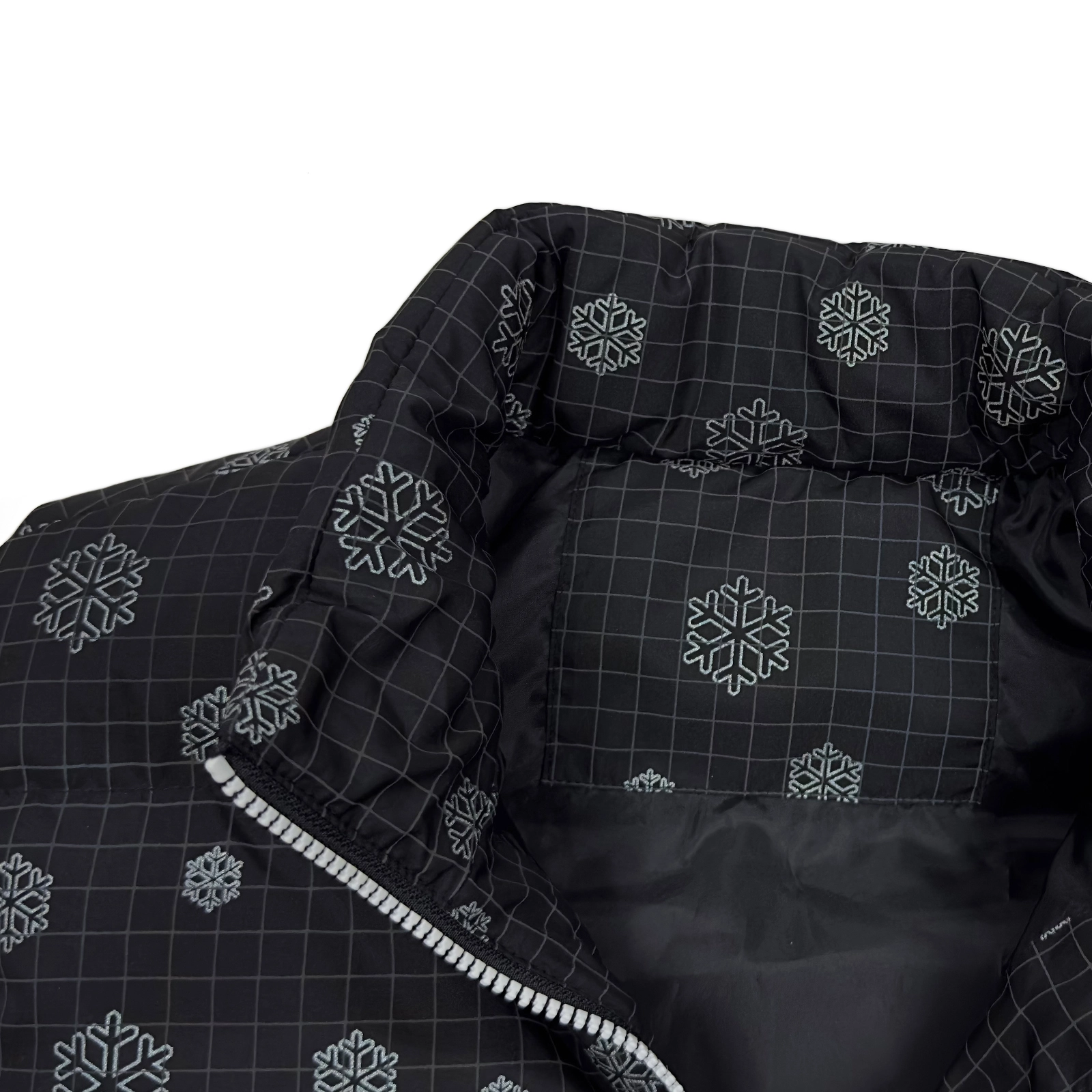 Snowflake Pattern Puffer Vest Winter Coat High-Quality Wholesales