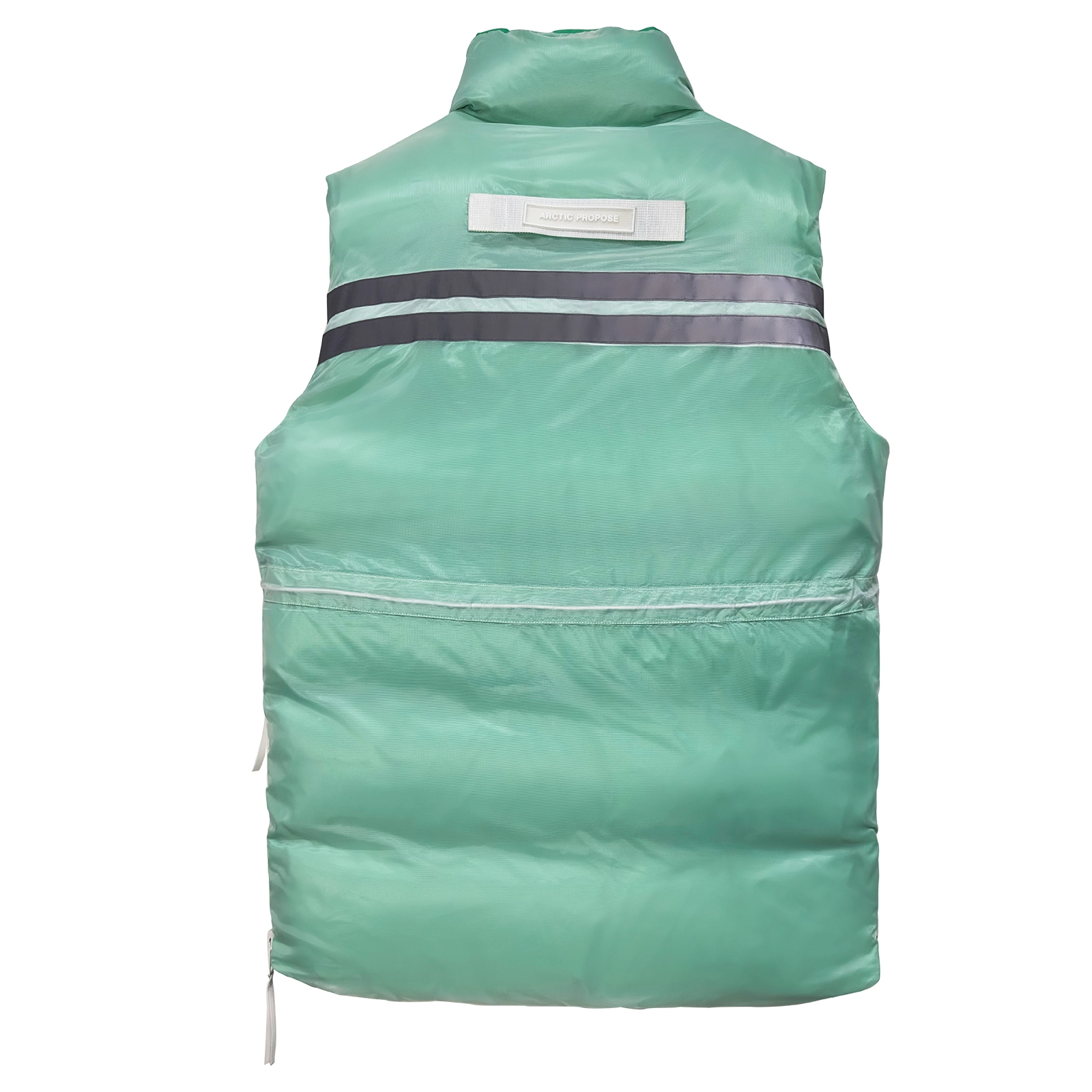 Yuelei  Teal and Yellow Down Vests Jacket：High-Quality Wholesales