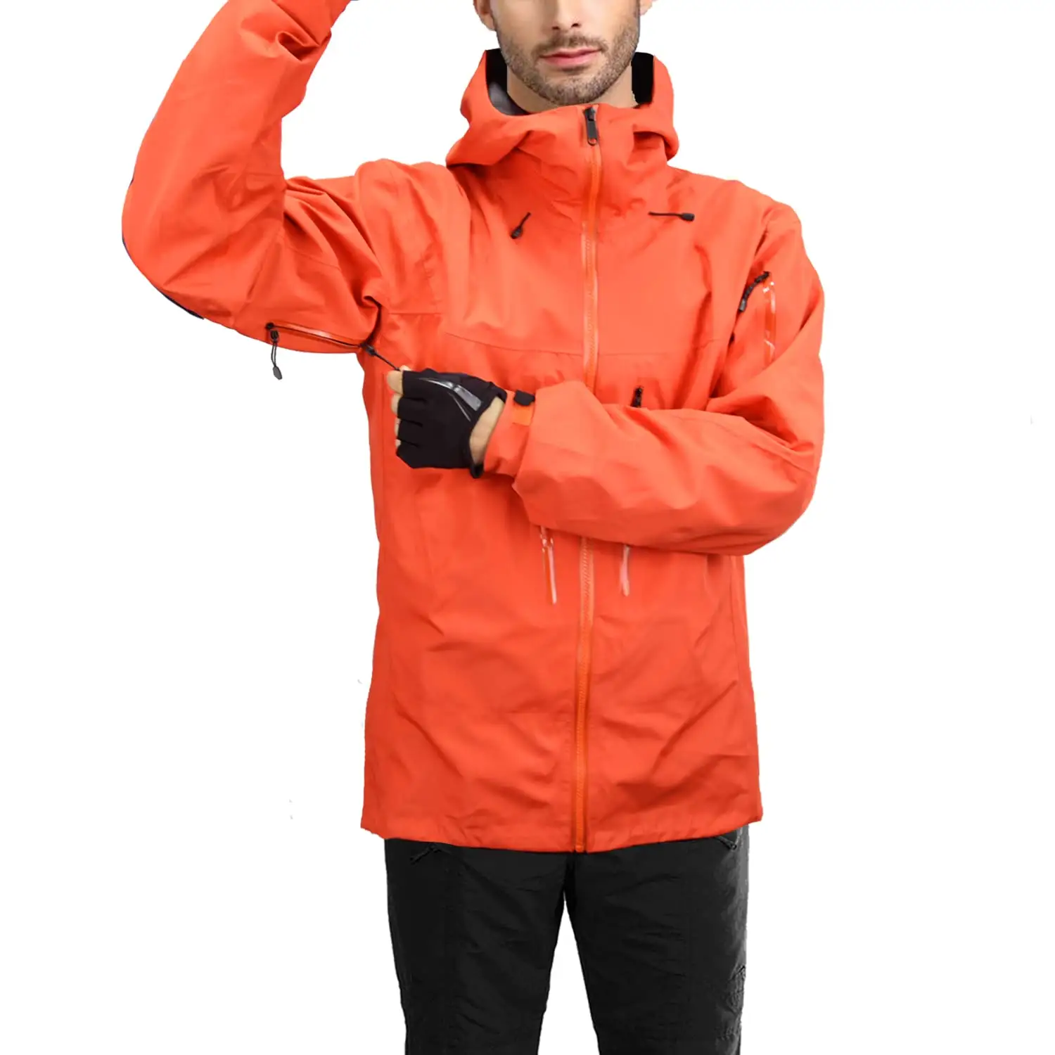 Orange Shell Jacket Waterproof (20,000mm)