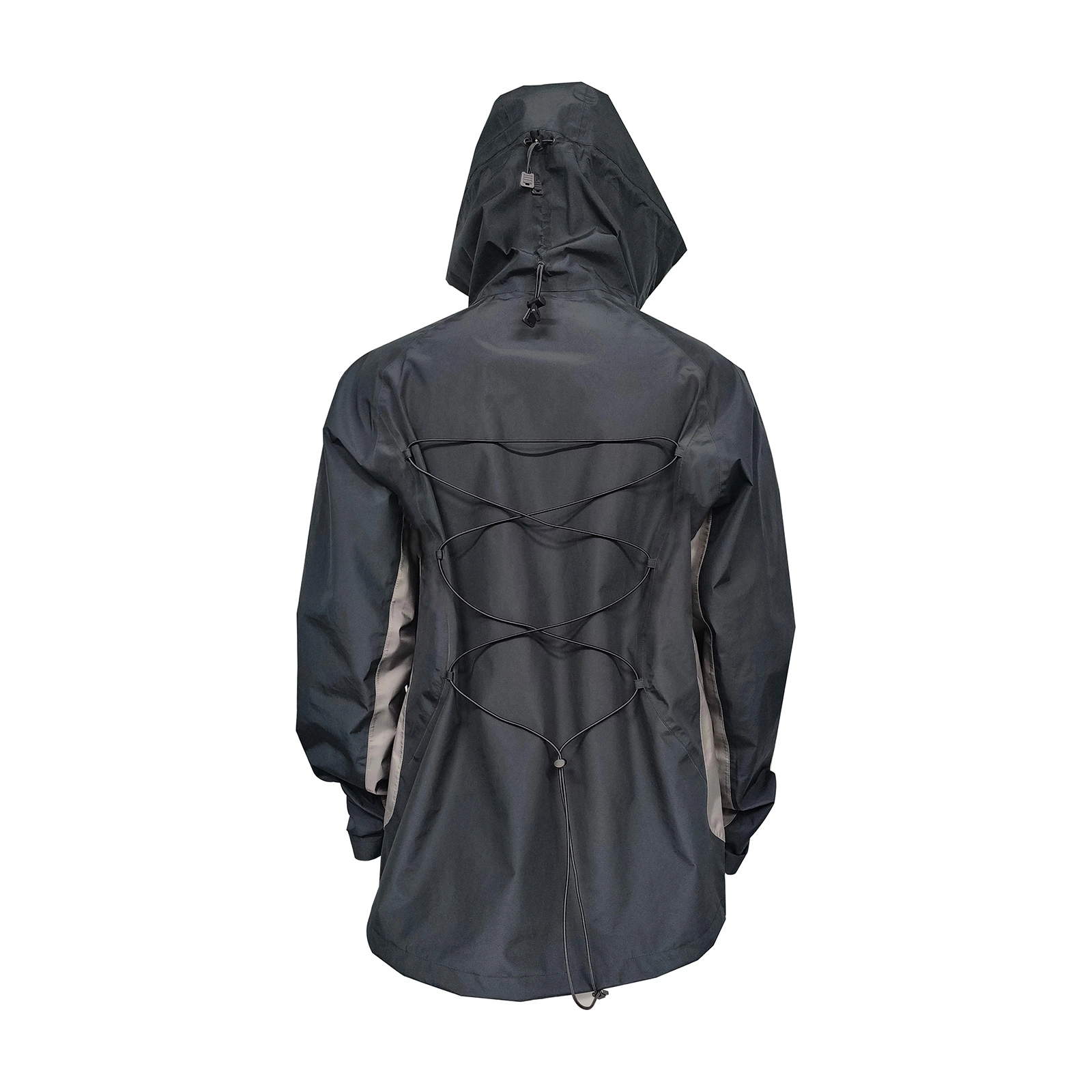 High Performance Black underarm venting   Rain Jacket for Hiking