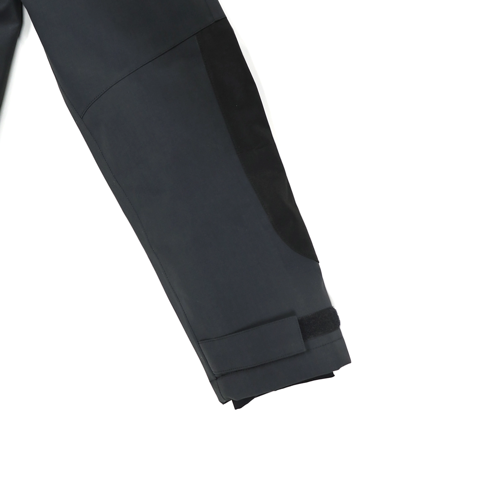 Yuelei Black Sailing Jacket with Neon Hood and Reflective Strips