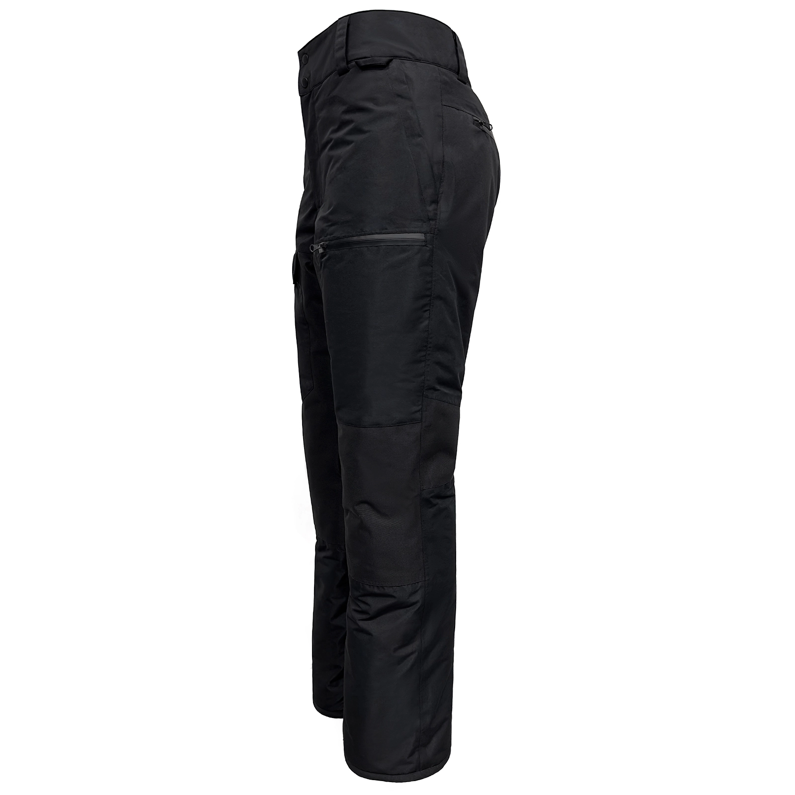 Black Ski Pants with Snow Gaiter