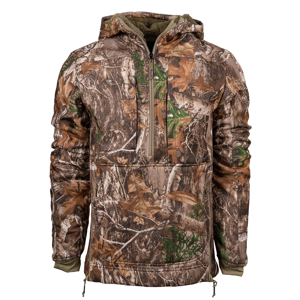 Fleece Camouflage Hunting Jacket