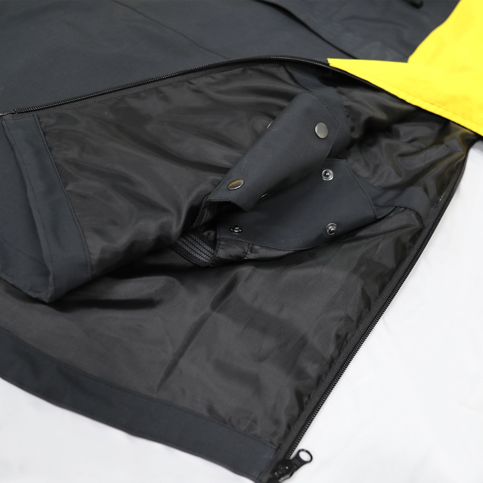 Black And Yellow Ski Jacket