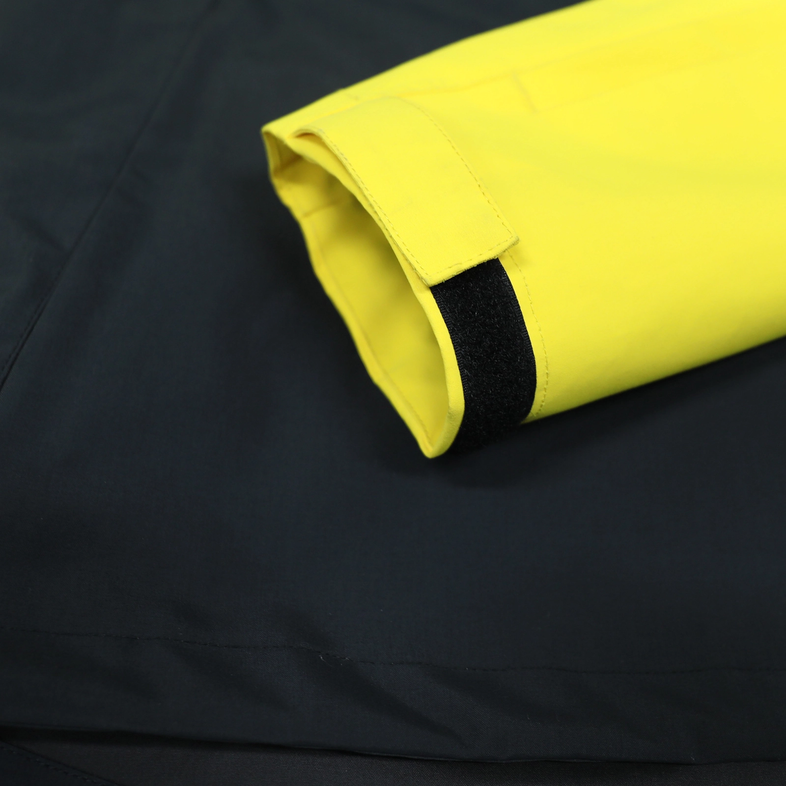 Black And Yellow Ski Jacket