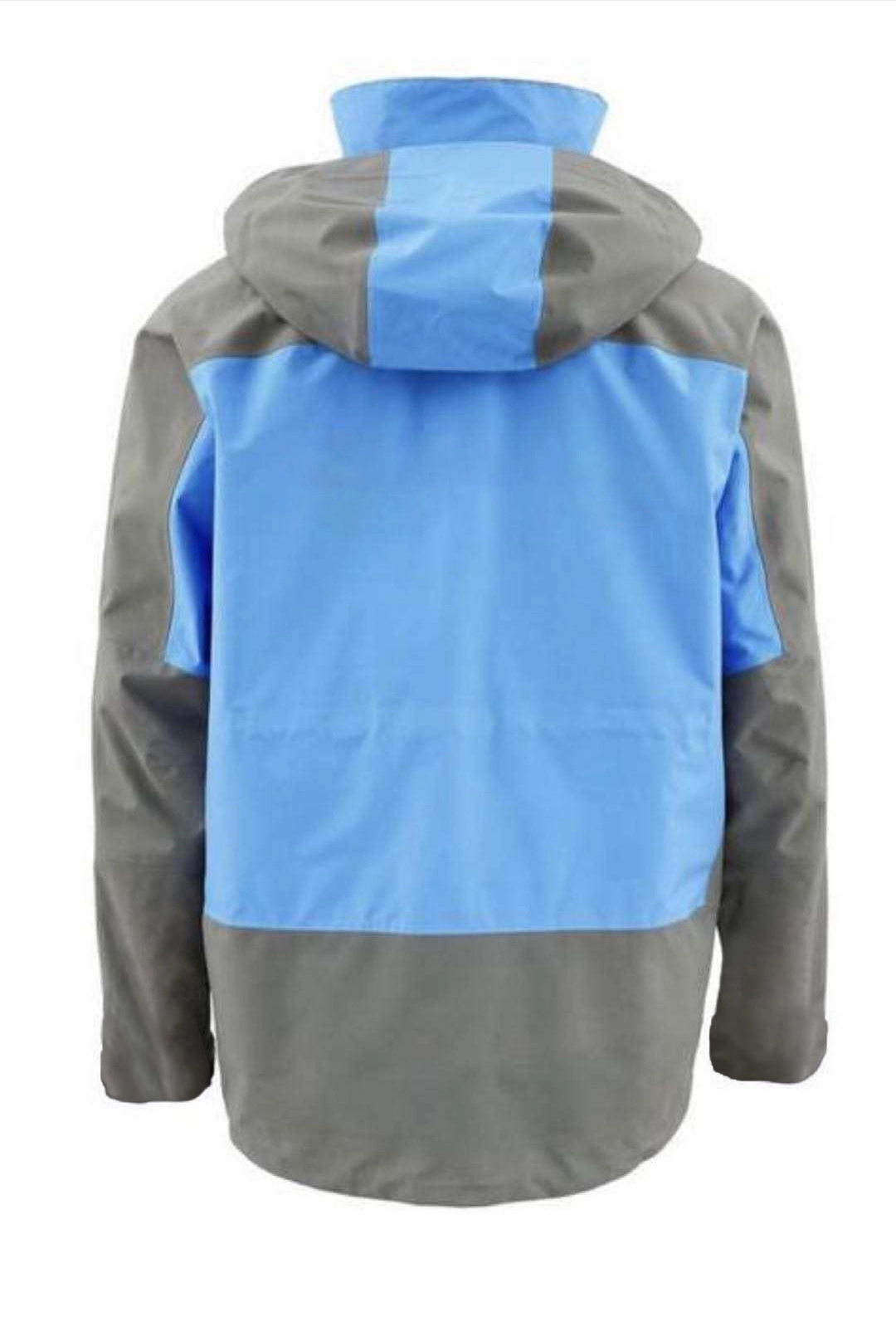 Yuelei Rain Jacket Customizable Supplier Storm-Level Waterproof Structure Blue-Gray For Hiking