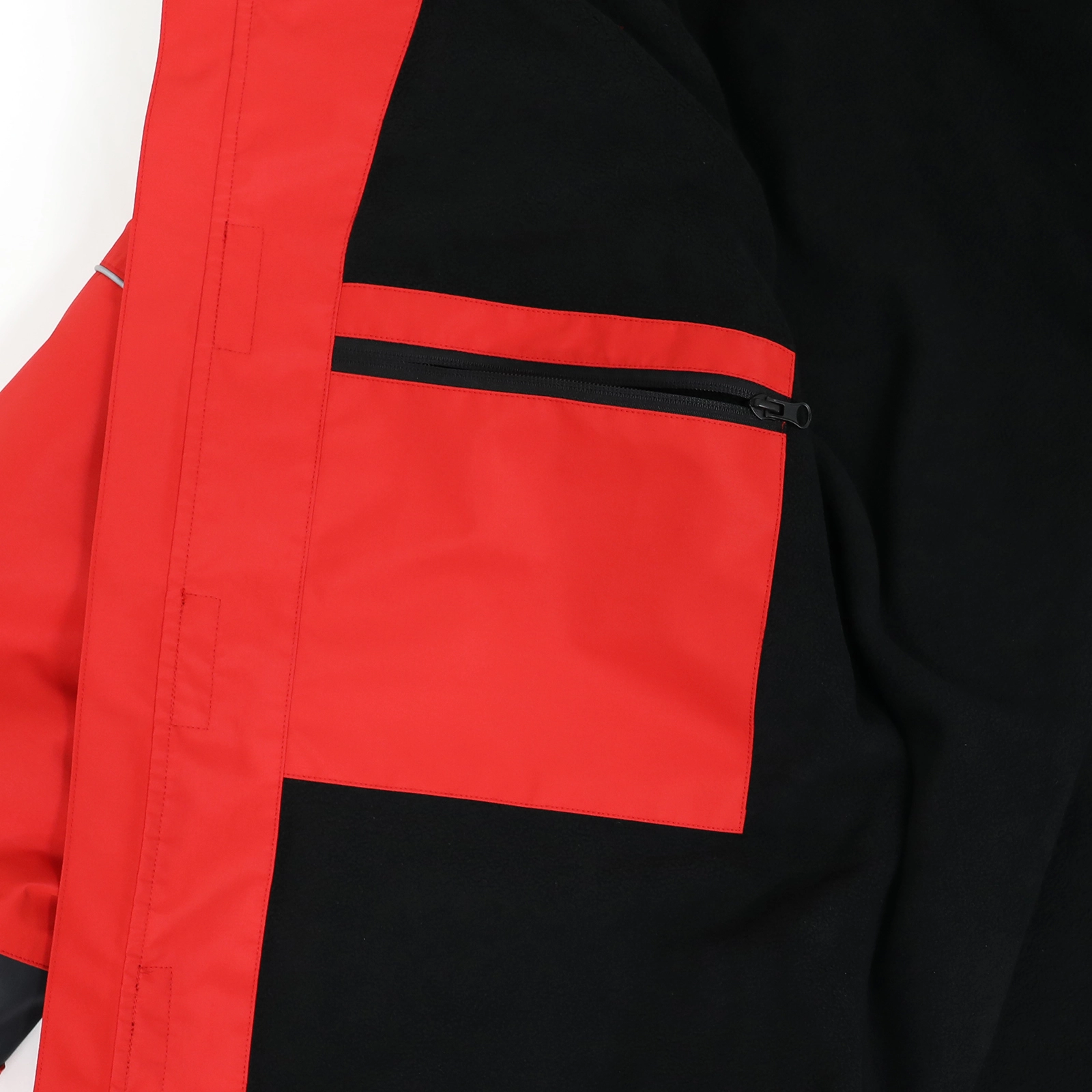 Yuelei Red Sailing Jacket with Neoprene Cuffs