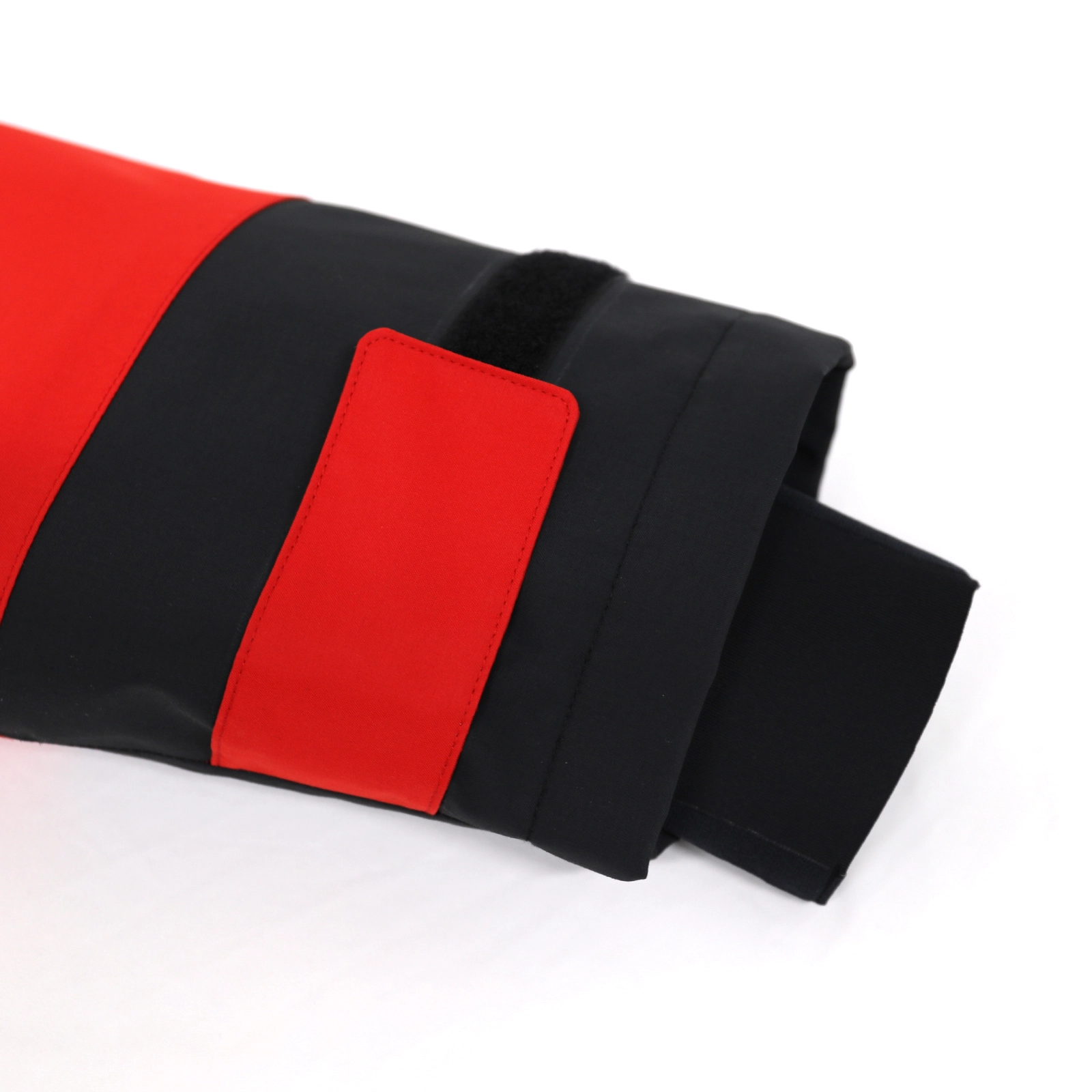 Yuelei Red Sailing Jacket with Neoprene Cuffs