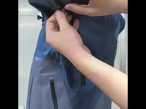 Wholesale Pale Blue Rain Jacket