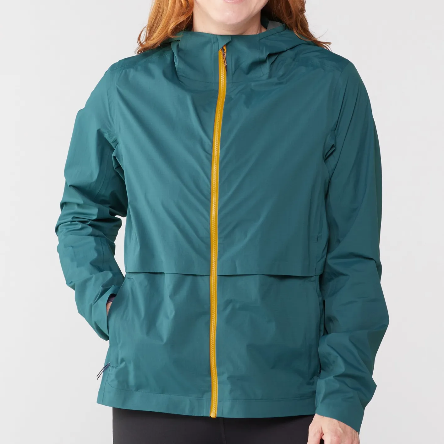 packable rain jacket Lightweight Polyester Hiking