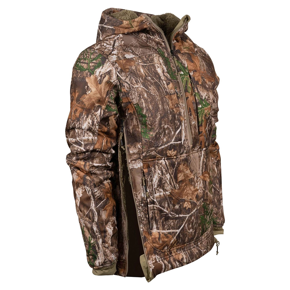 Fleece Camouflage Hunting Jacket