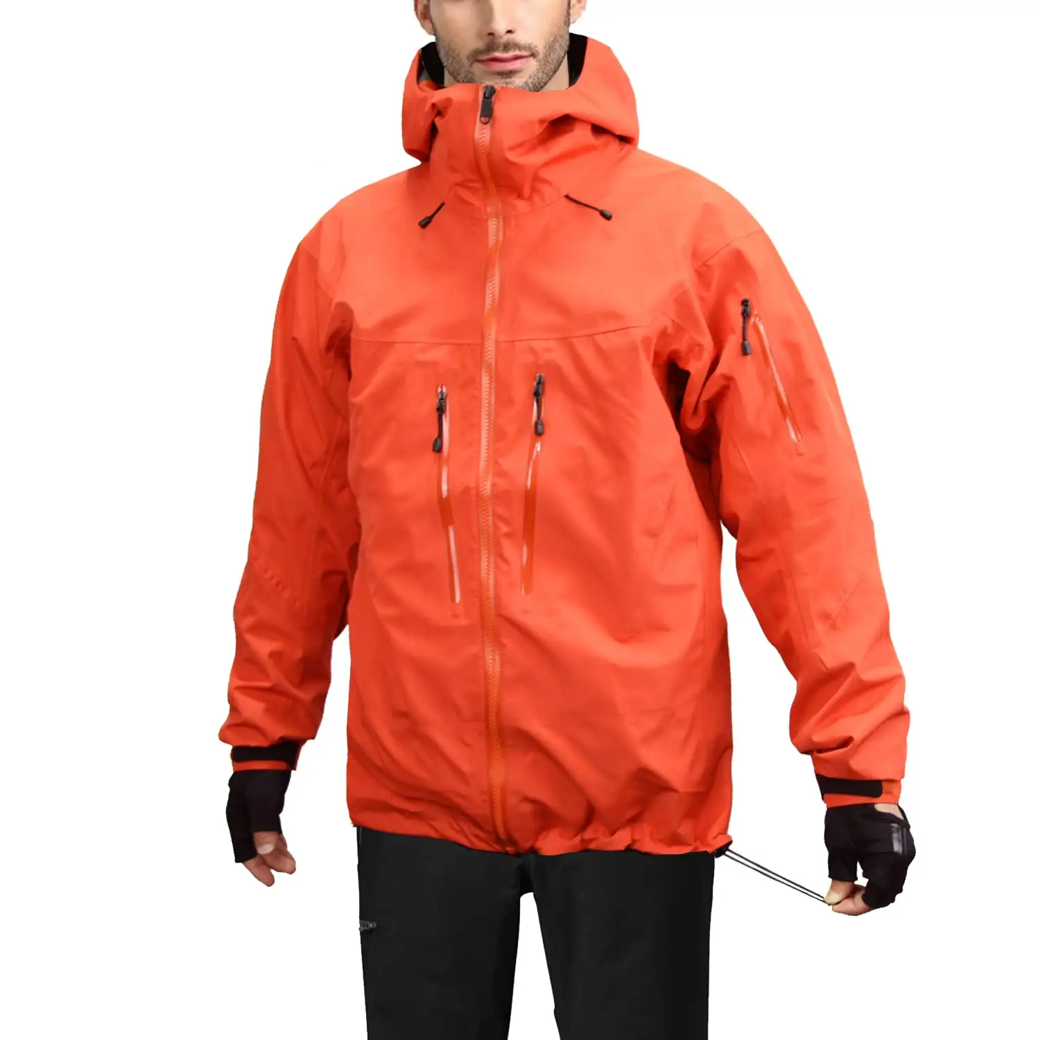 Orange Shell Jacket Waterproof (20,000mm)