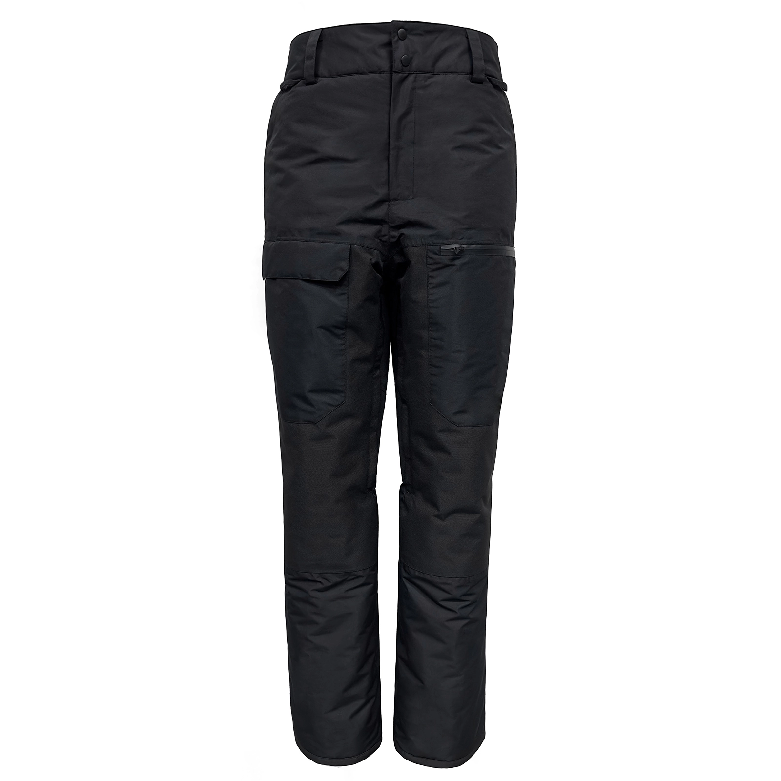 Black Ski Pants with Snow Gaiter