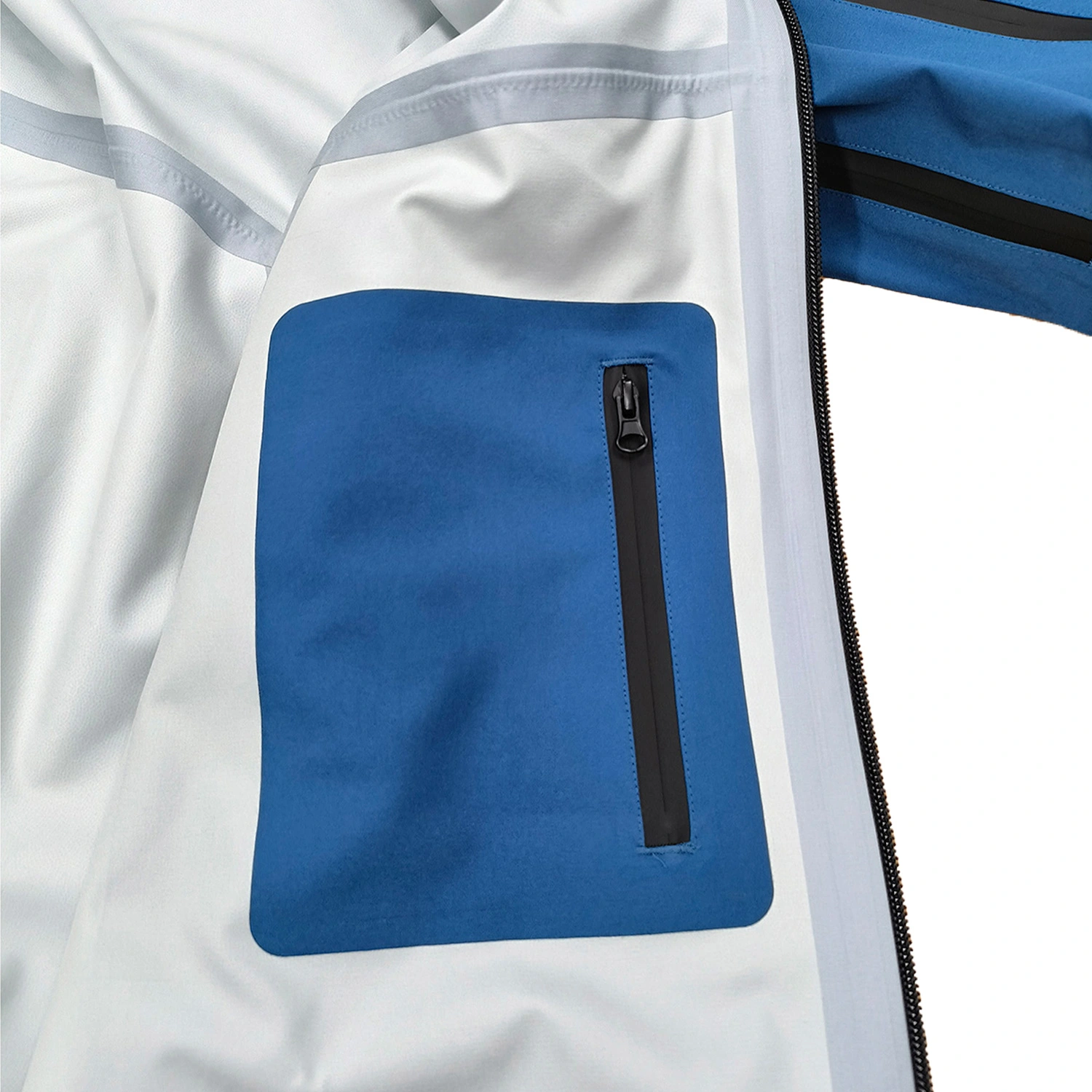 Wholesale Pale Blue Rain Jacket