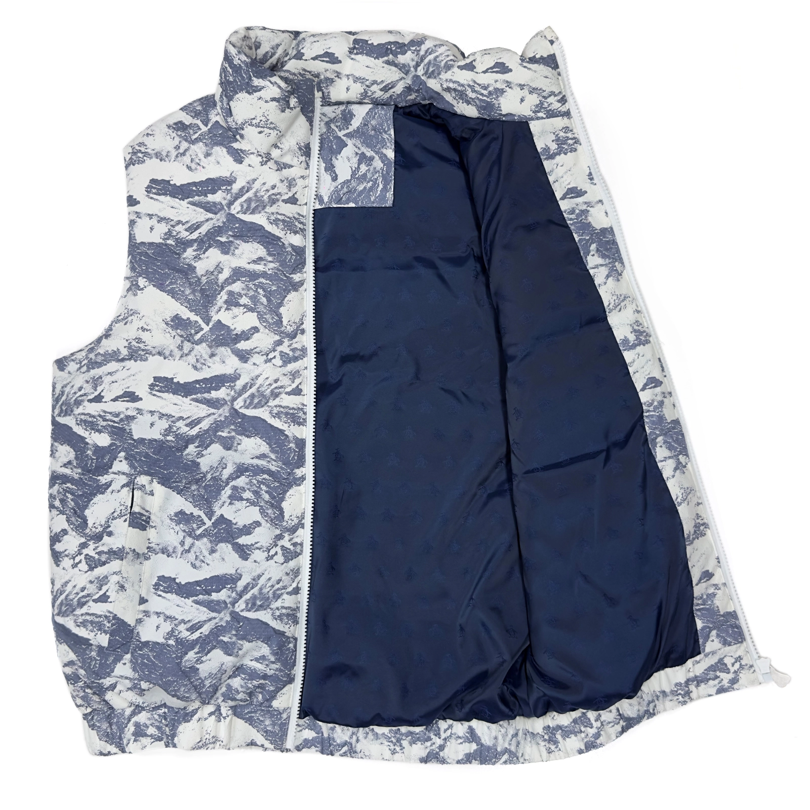 Yuelei PJK-12  Down Vest with Mountain Patterns Wholesales