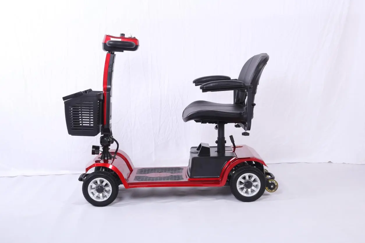 Four-Wheel Stable Mobility Scooter Structure