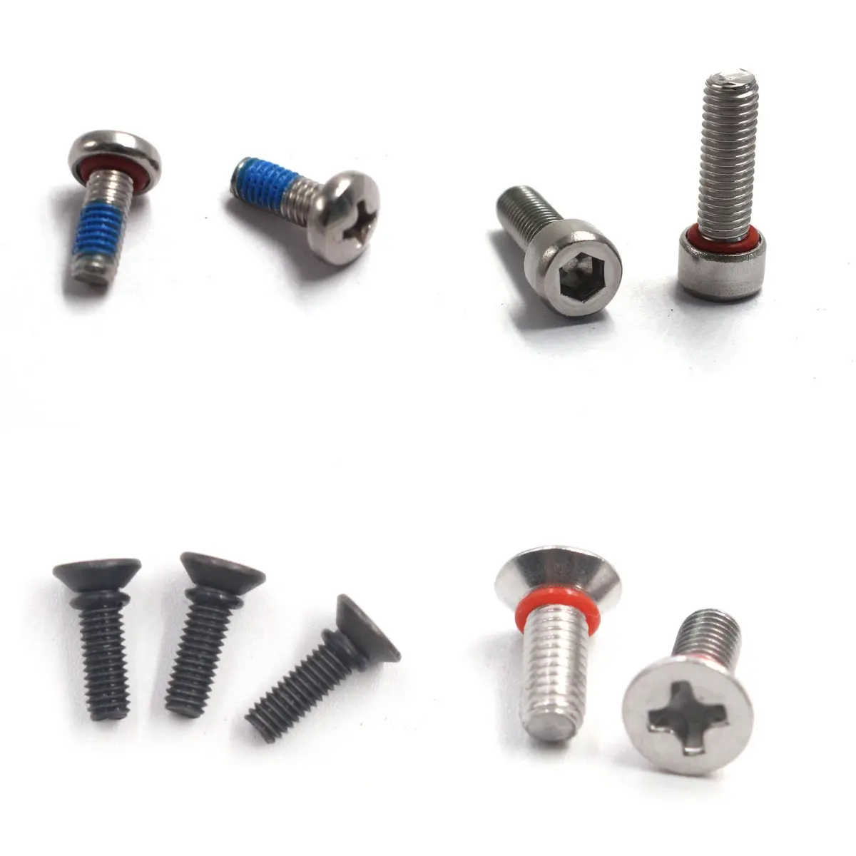 Screw head styles