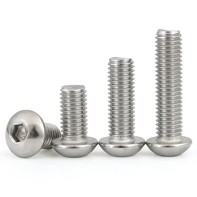 Custom Carbon Steel Truss Hex Head Machine Screws Zinc Plated Coarse Thread For Industrial Equipment Assembly Bulk Wholesale Suppliers, Factories