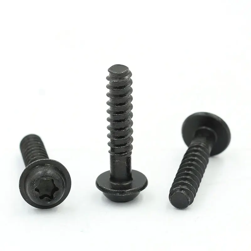 Wholesale Factory Direct High Quality Metric Custom Size System Black Carbon Steel Stainless Steel Flat Tail Torx Socket Head M2 M3 M4 M5 6 M8 M10 Half Thread Screw Factories, Factory
