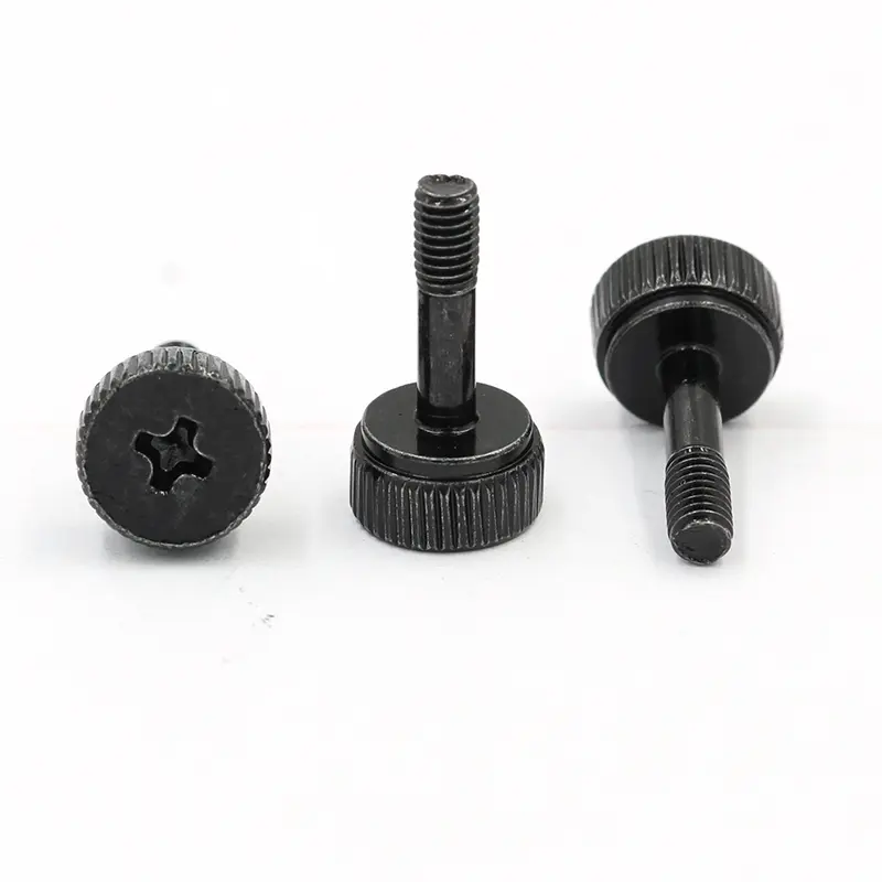 Custom High Quality Phillips Thumb Screw, Stainless Steel Knurled Head Thumb Screws for Industrial Assembly Supplier, Factories