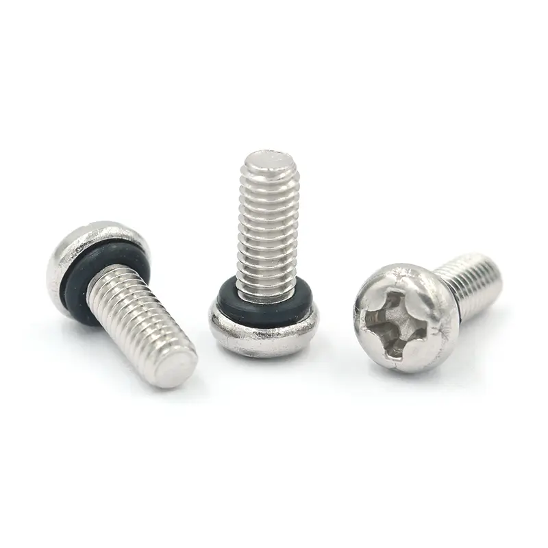 Wholesale Sealing Screw Carbon Steel Waterproof Self Sealing Screw For Automotive Battery Pack Machinery Equipment Fastener Manufacturer, Supplier