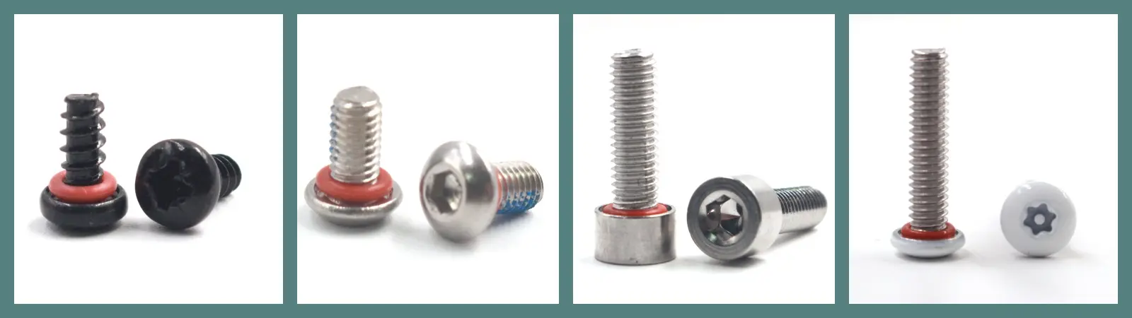 Waterproof Screw - Integrated Sealing Fastener