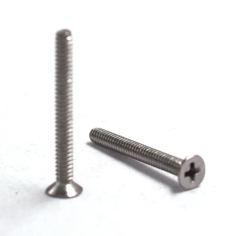 Phillips Flat Head Machine Screws 304...