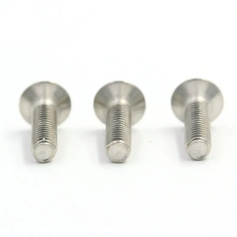 OEM DIN7991 Stainless Steel hex socket countersunk head fully threaded M3/M4/M5/M6 machine screw Manufacturers, Suppliers