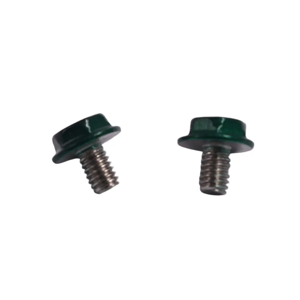 ODM Green Painted Flange Head Phillips Machine Screw with Washer Supplier, Suppliers