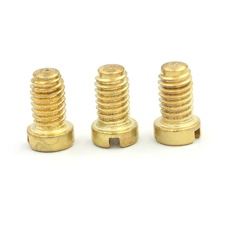 ODM Durable Brass screws corrosion resistant fasteners for electronics furniture machinery and general industrial assembly applications Factories, Factory