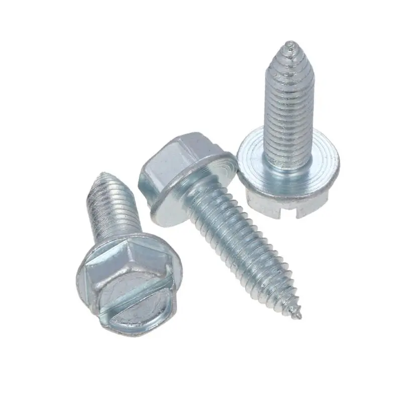 ODM Hexagon Head Slotted Self-Tapping Screws for Multi-Material Applications Manufacturer, Factories