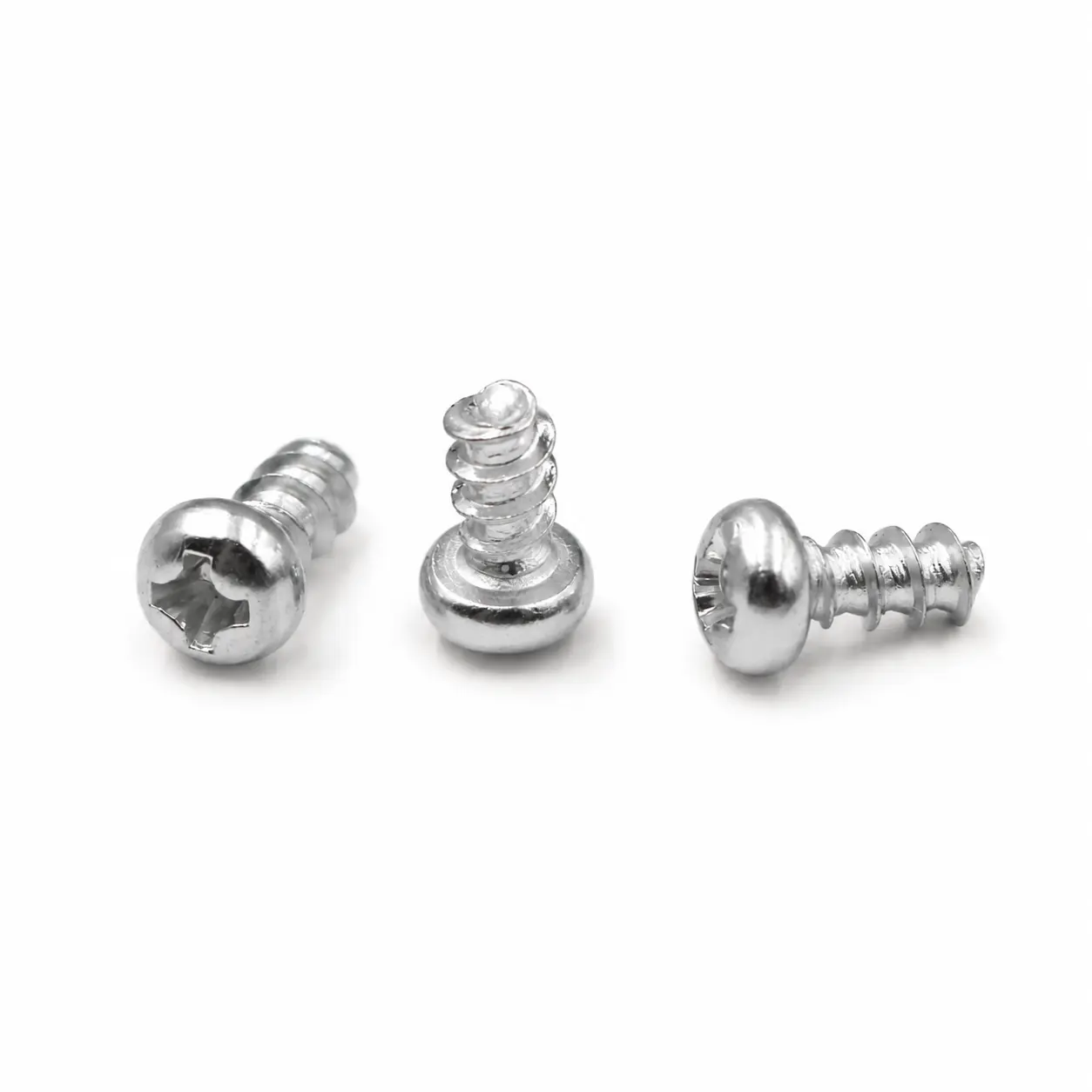 Custom Cross Recessed Pan Head Self Tapping Screws For Self Thread Forming Assembly Manufacturer, Factories