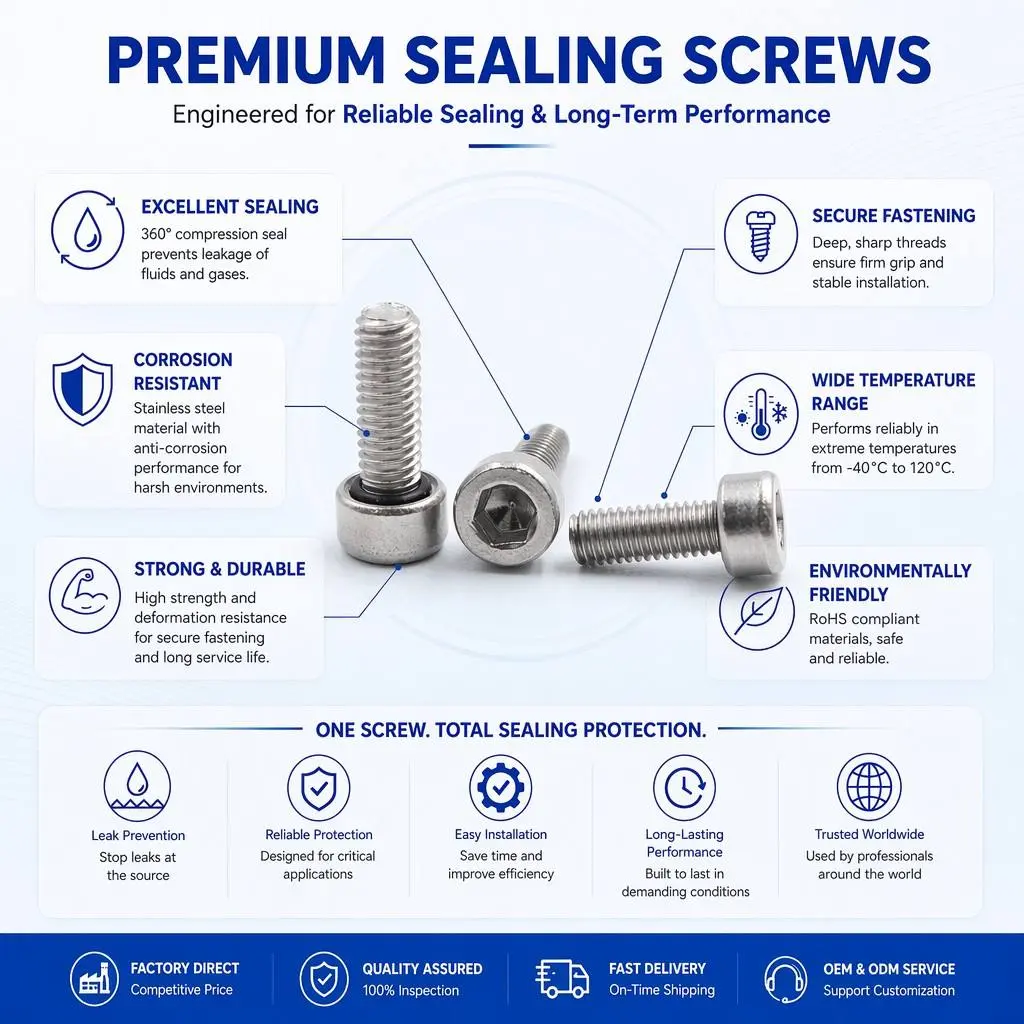 Hex Socket Cap Sealing Screw