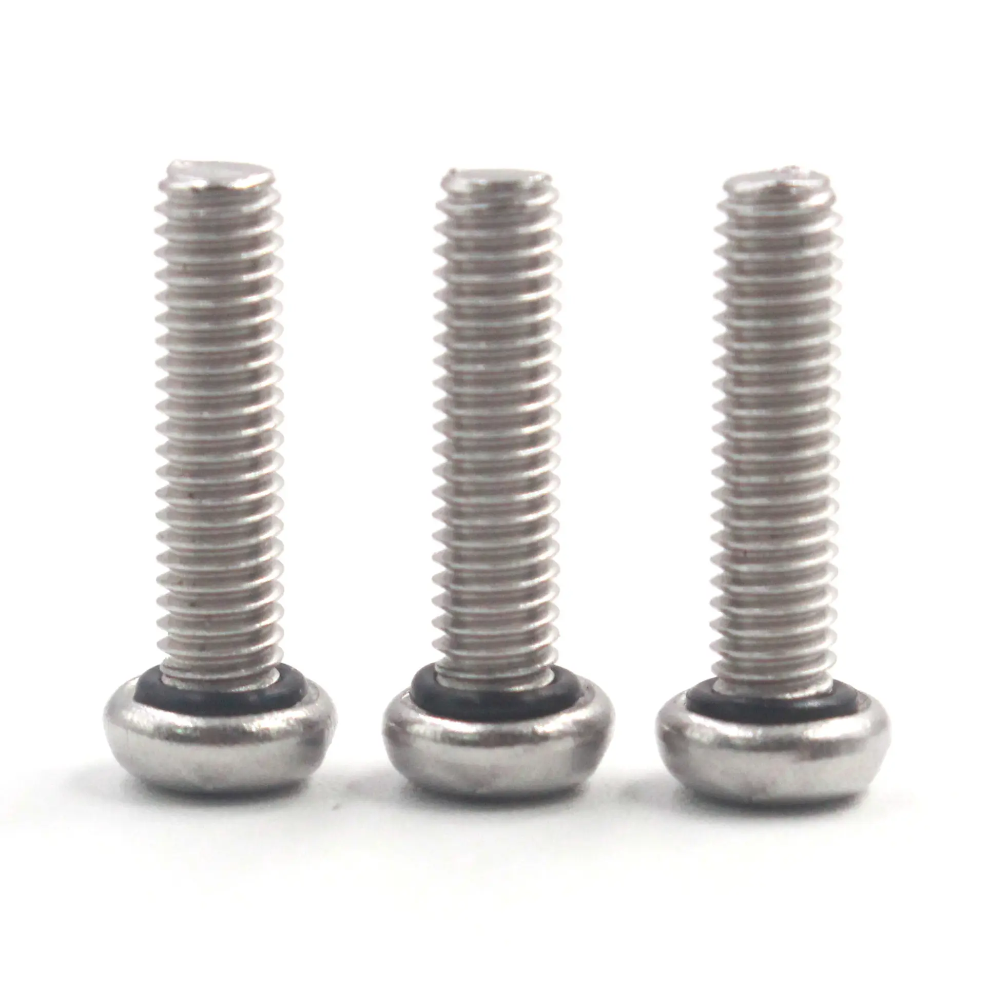 Custom 316 304 Stainless Steel Sealing Screws Pan Head Phillips Rubber O Ring IP67 Waterproof For Electronics Enclosure Suppliers, Factories