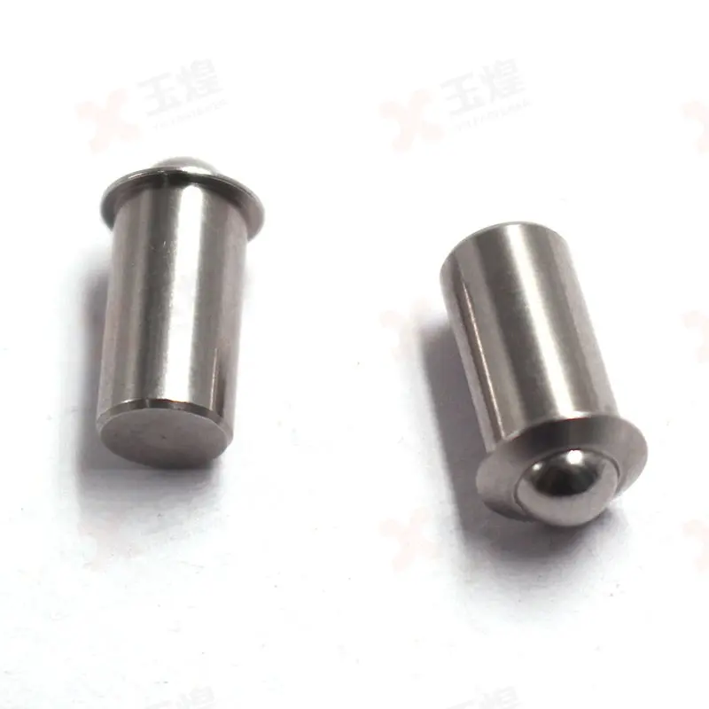 Custom Stainless Steel Press Fit Ball Spring Plunger with Flange Housing Manufacturer, Supplier