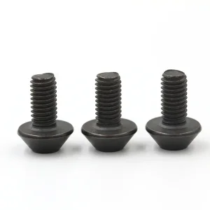 Wholesale Hardware Fastener Professional Screw Custom M2-M8 hex socket truss head 4.8 6.8 8.8 10.9 12.9 grade carbon steel blue zinc machine screw