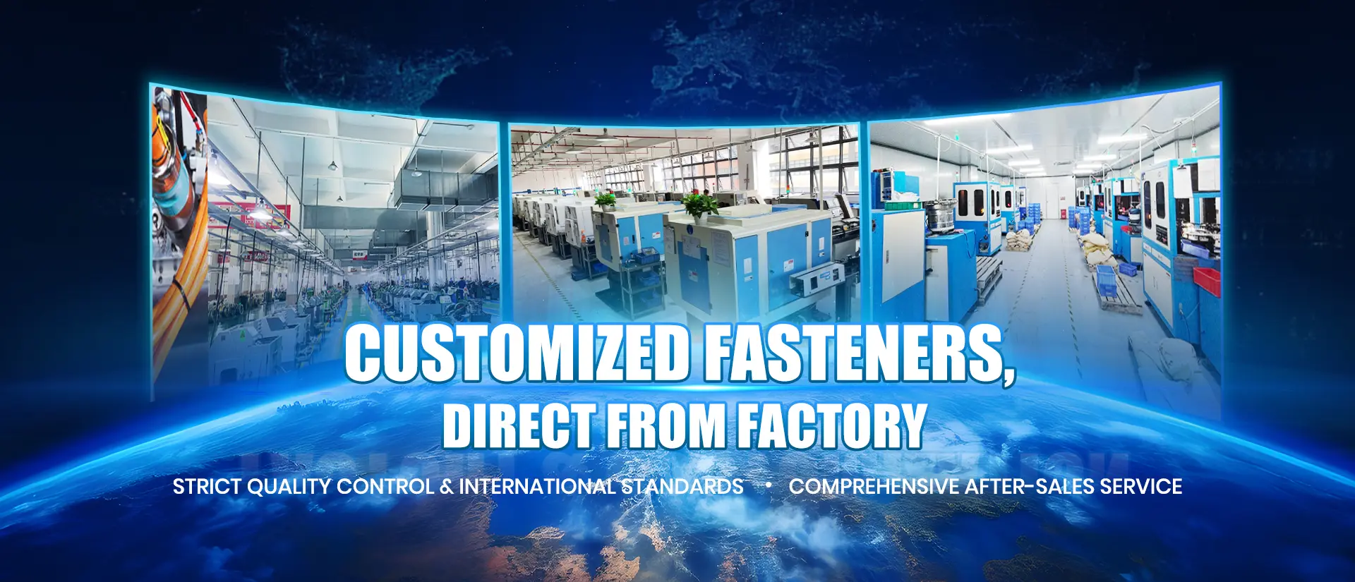 Precision screws manufactured by YH Fastener in Dongguan, China