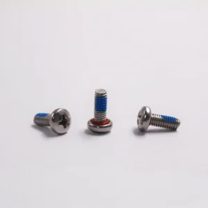 Iraq Vibration Resistant Phillips Pan Head Screw with Blue Nylon Patch