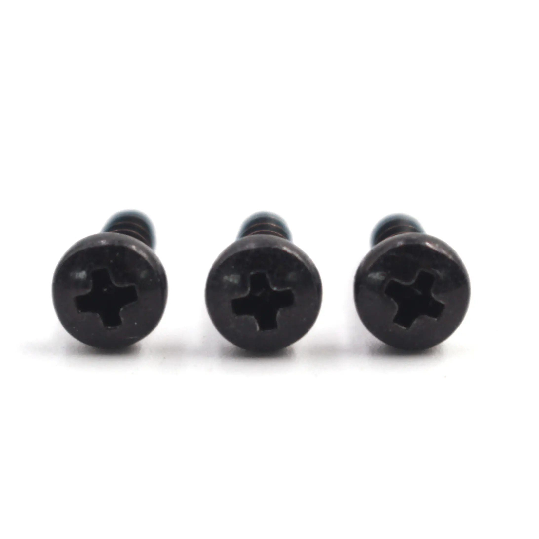 OEM non standard fasteners factory OEM ODM custom SUS304 316 carbon steel black oxide high durable rust proof phillips pan head TP thread screw for plastic Supplier, Suppliers