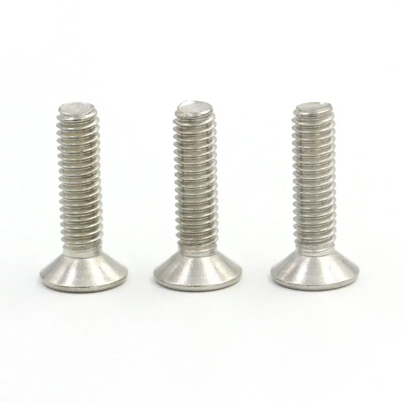 OEM DIN7991 Stainless Steel hex socket countersunk head fully threaded M3/M4/M5/M6 machine screw Manufacturers, Suppliers