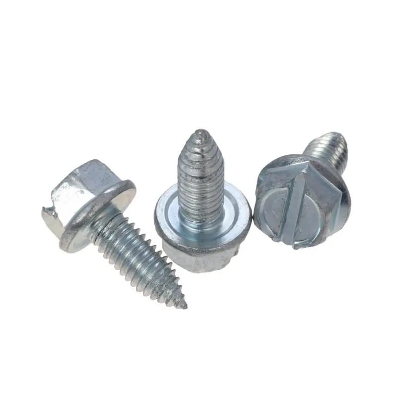ODM Hexagon Head Slotted Self-Tapping Screws for Multi-Material Applications Manufacturer, Factories